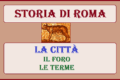 STORIA DI ROMA - LA CITTÀ