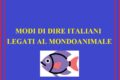 MODI DI DIRE ITALIANI LEGATI AL MONDO ANIMALE
