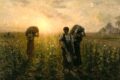 LA FINE DELLA GIORNATA LAVORATIVA - Jules Breton