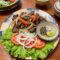 CUCINA CAMBOGIANA: Beef Lok Lak (Lok Lak Sach Ko) Filetto di manzo