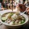 CUCINA CAMBOGIANA: Kuy Teav (Zuppa di riso)