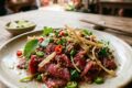 CUCINA CAMBOGIANA: Pleah Sach Ko (Insalata di manzo)