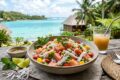 CUCINA CALEDONIANA – Insalata di Salmone e Cocco